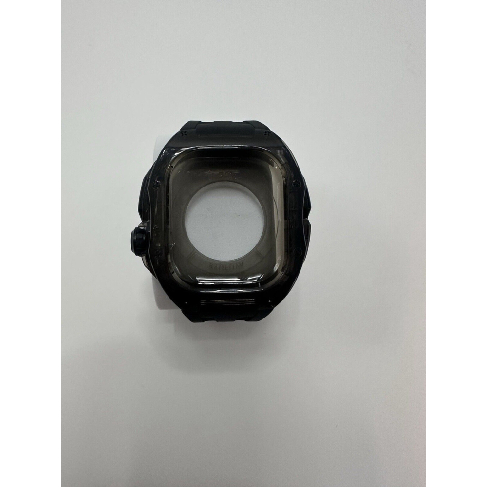 Ryueuya Translucent Designer Rugged Case Band Apple Watch 49mm Military Bumper